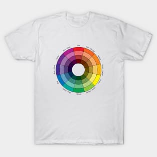 Color Wheel Art Teacher T-Shirt